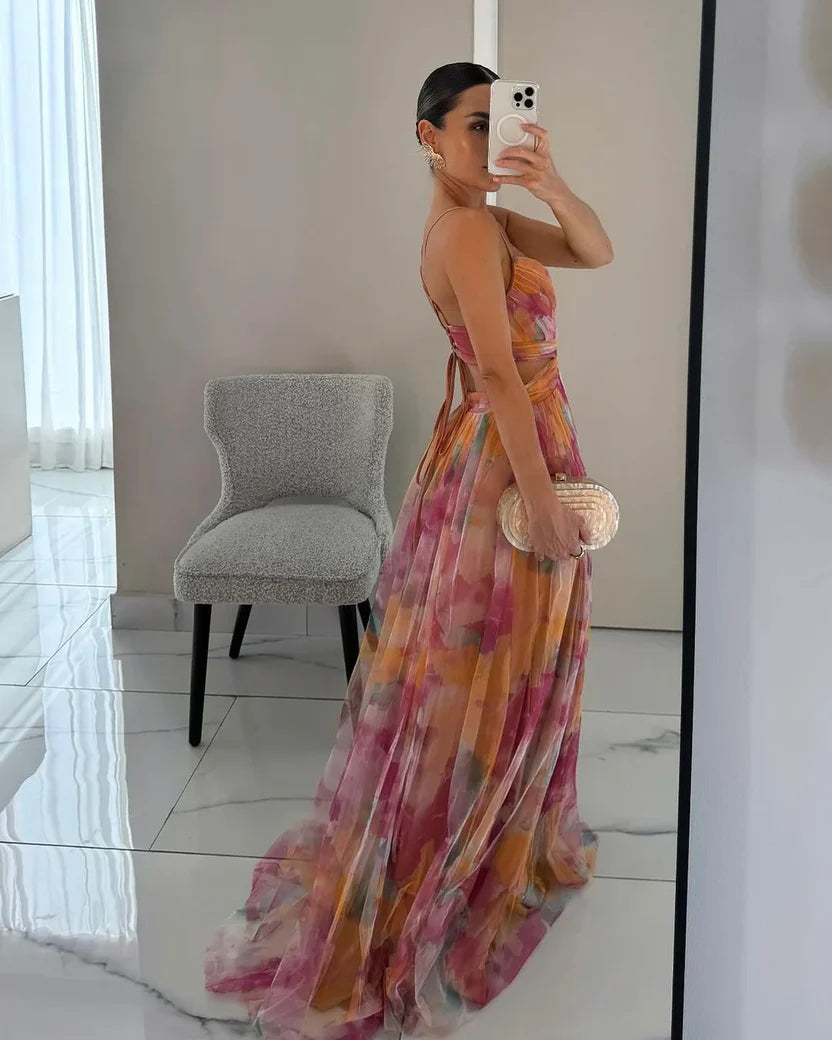 Vestido Largo Ibiza Bloom