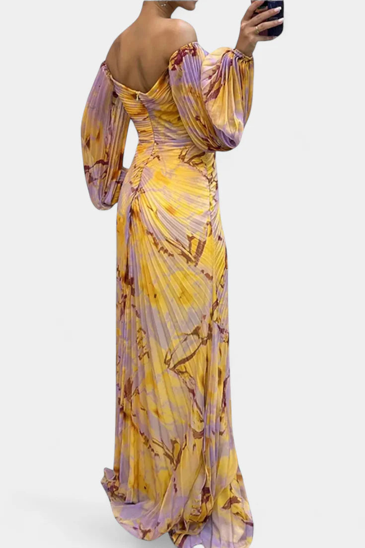 Vestido Largo Aurora Sunset